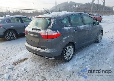 2016 Ford C-Max Hybrid Se from USA, damaged, VIN 1FADP5AU9GL107316